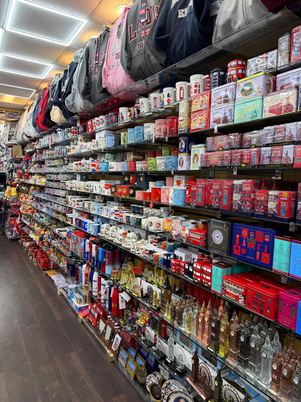 Souvenirs wall