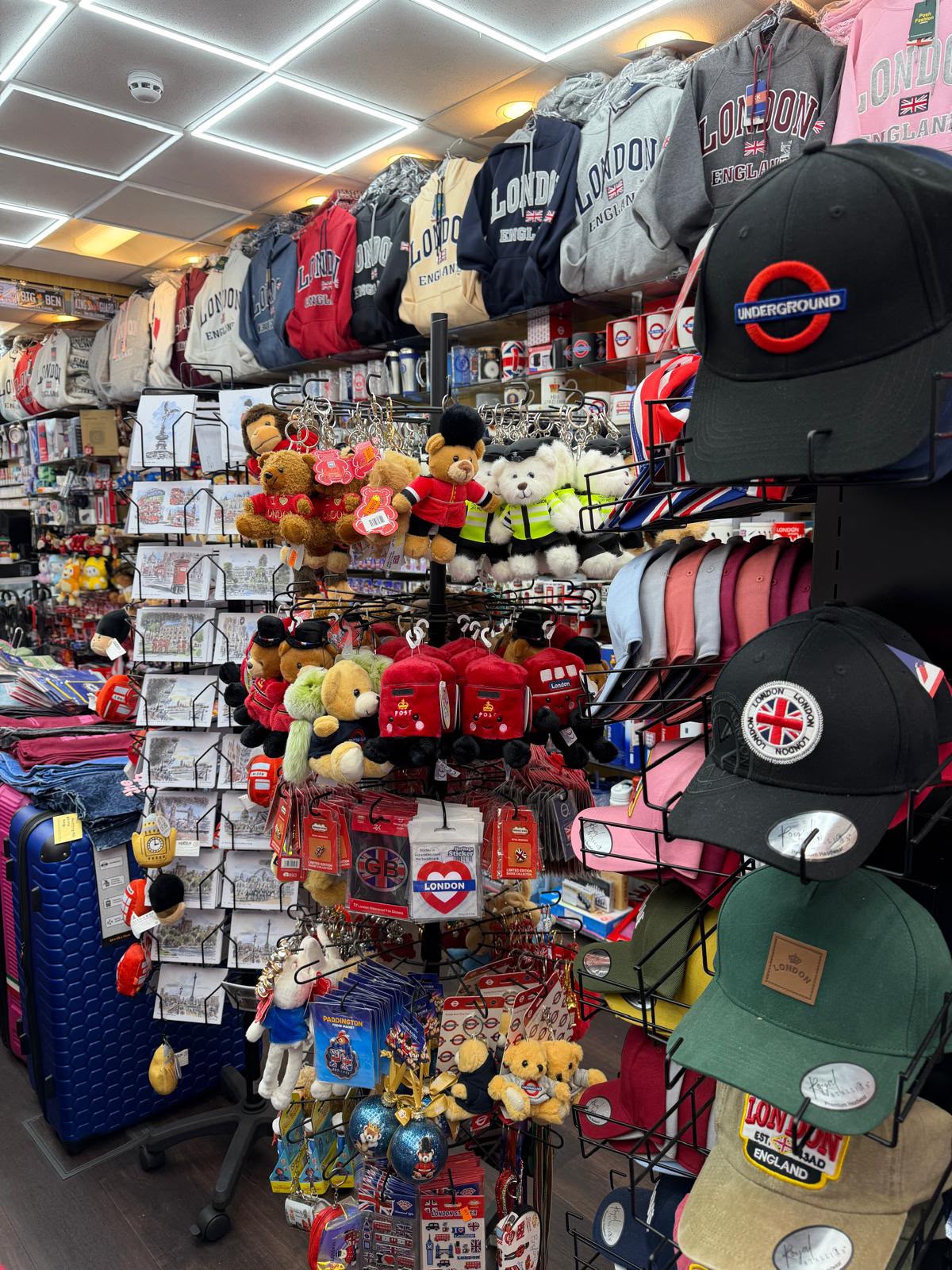 Inside the store